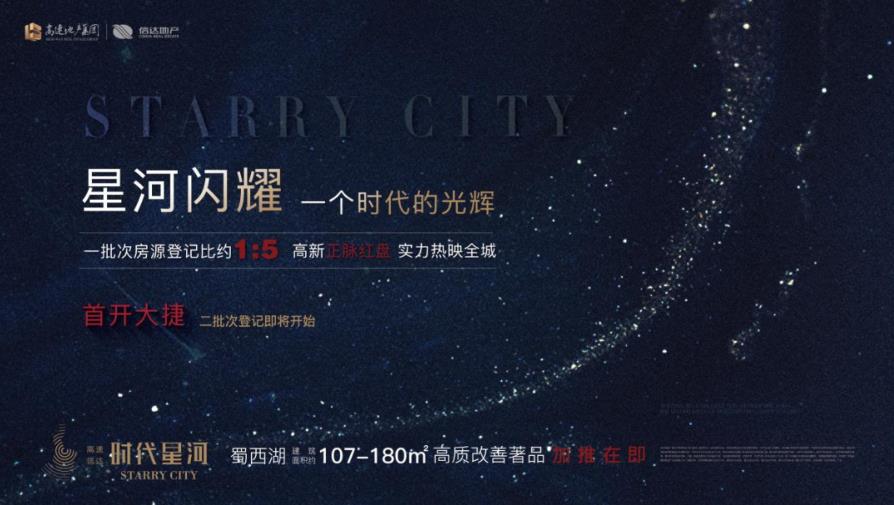 高速信达时代星河实景图