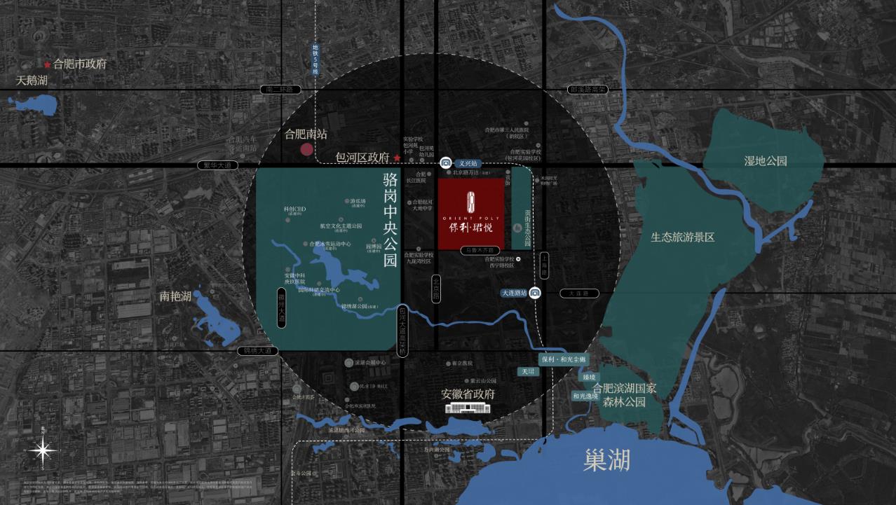 保利珺悦区位图